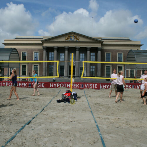 Beachvolleybalnet Kevlar 11 Deze beachvolleybalnetten zijn volledig volgens de normen van de FIVB geproduceerd.